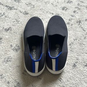 Navy blue ROTHYS slip on sneaker